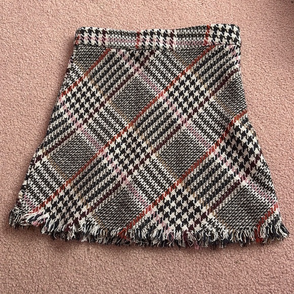 Princess Polly Twead Skirt Size 2 - Picture 2 of 8